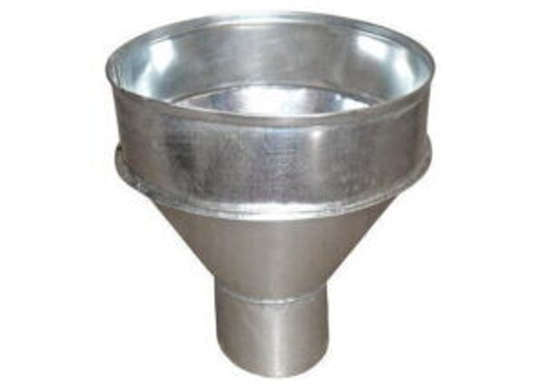 Воронка оцинкованная для водостока 180 мм