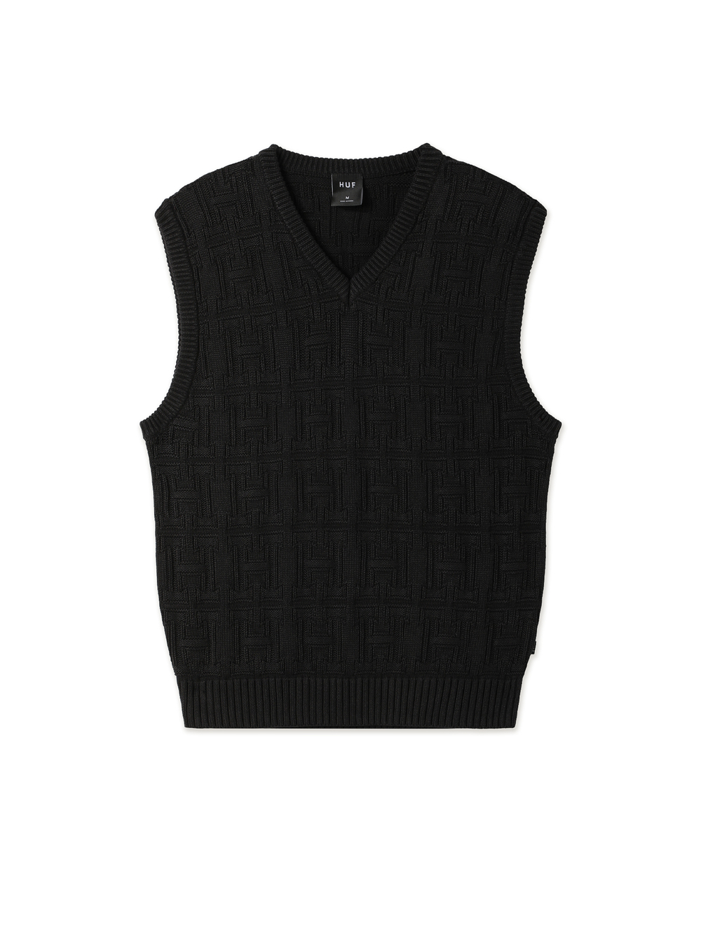 Мужской Жилет Interlaced Jacquard Overdyed