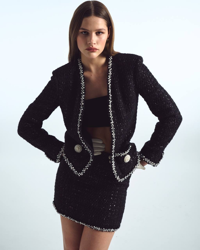 Костюм из твида