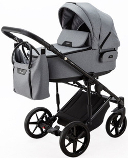 Детская коляска Adamex Zico 2 в 1 Z-TK60 Т.СЕР.ТК