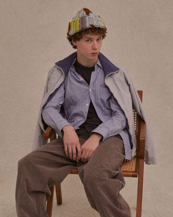 Шапка вязаная Fuzzz Knit Beanie Earth - фото 5