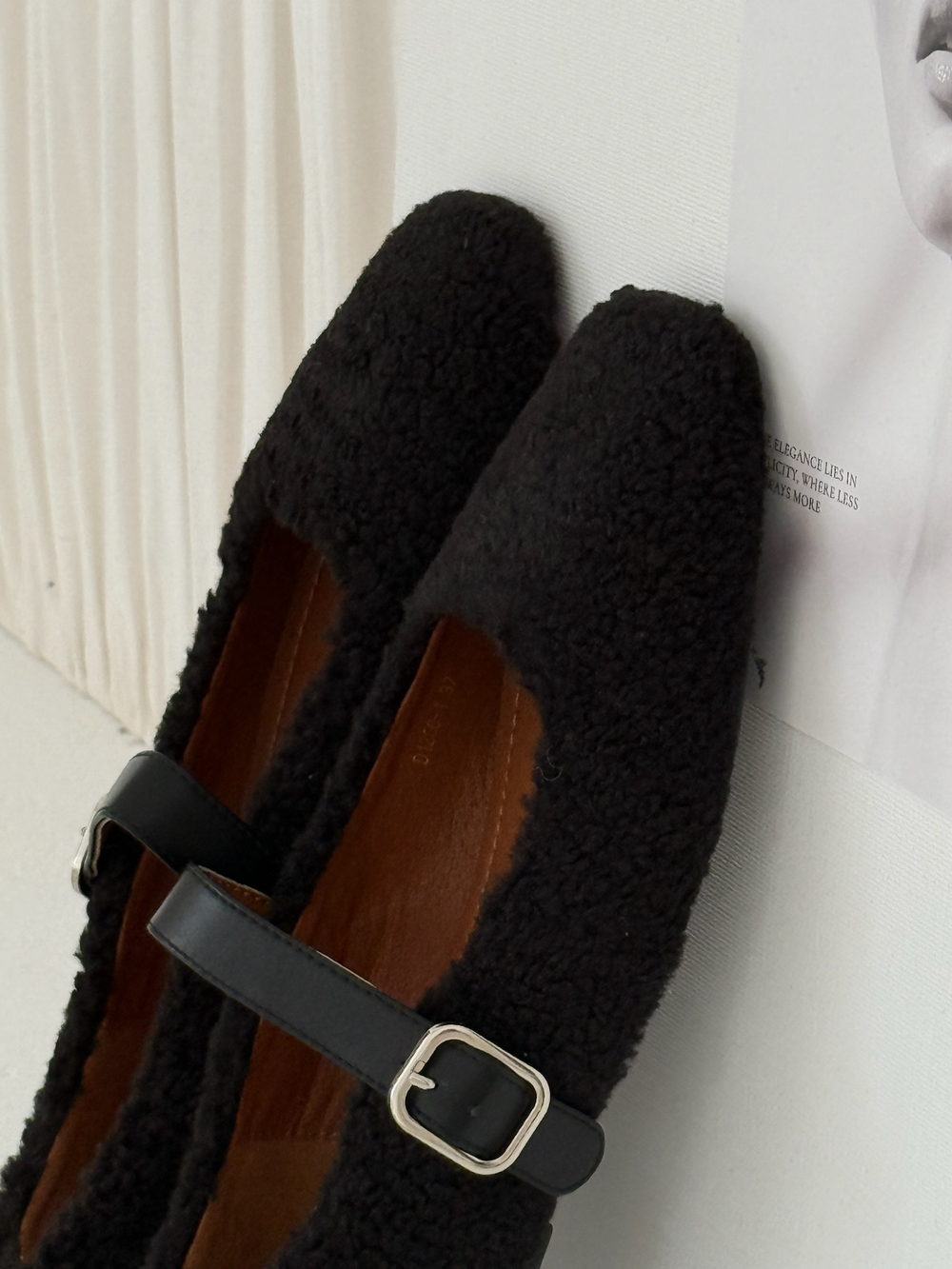 Балетки шерпа