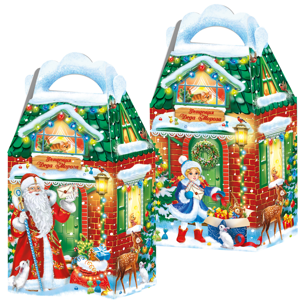 Сладкий новогодний подарок "Хорошие новости" 1000гр