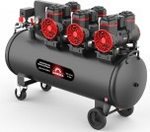 Компрессор поршневой безмасляный SUNREKA GFC750/100DS малошумный 216119