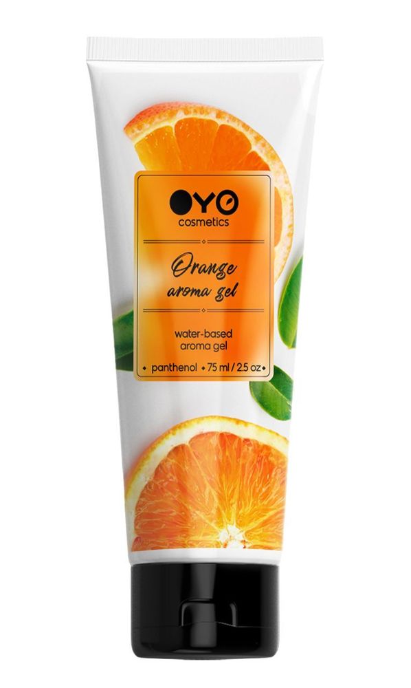 Лубрикант на водной основе OYO Aroma Gel Raspberry с ароматом малины - 75 мл.