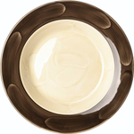 Тарелка для пасты «Пепперкорн»;фарфор;0,6л;D=30см;коричнев.,бежев. (Цвет: коричневый)