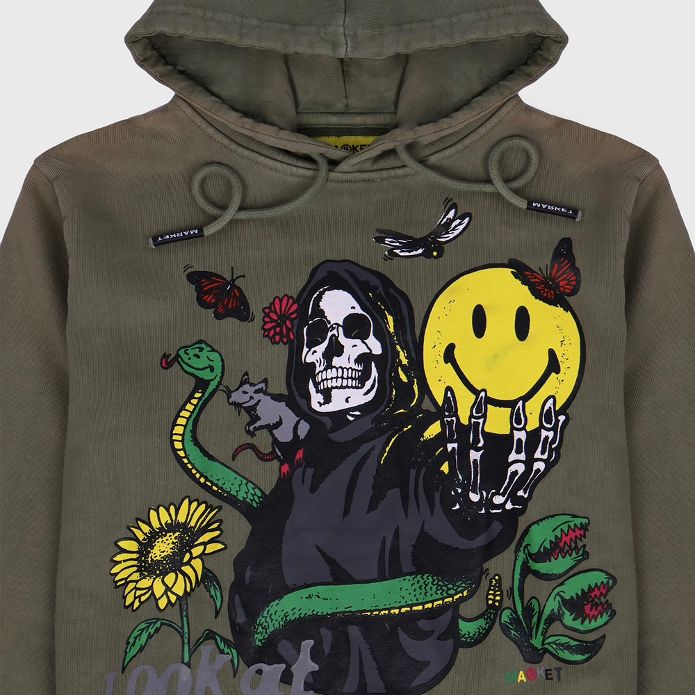 Худи Market Smiley Look At The Bright Side