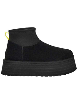 UGG Classic Mini Dipper Boot Black Yellow