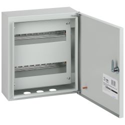 Корпус металлический навесной ЭРА SIMPLE ЩРН-24 (330х300х120) IP31 УХЛ3 серый | Корпуса металлические модульные