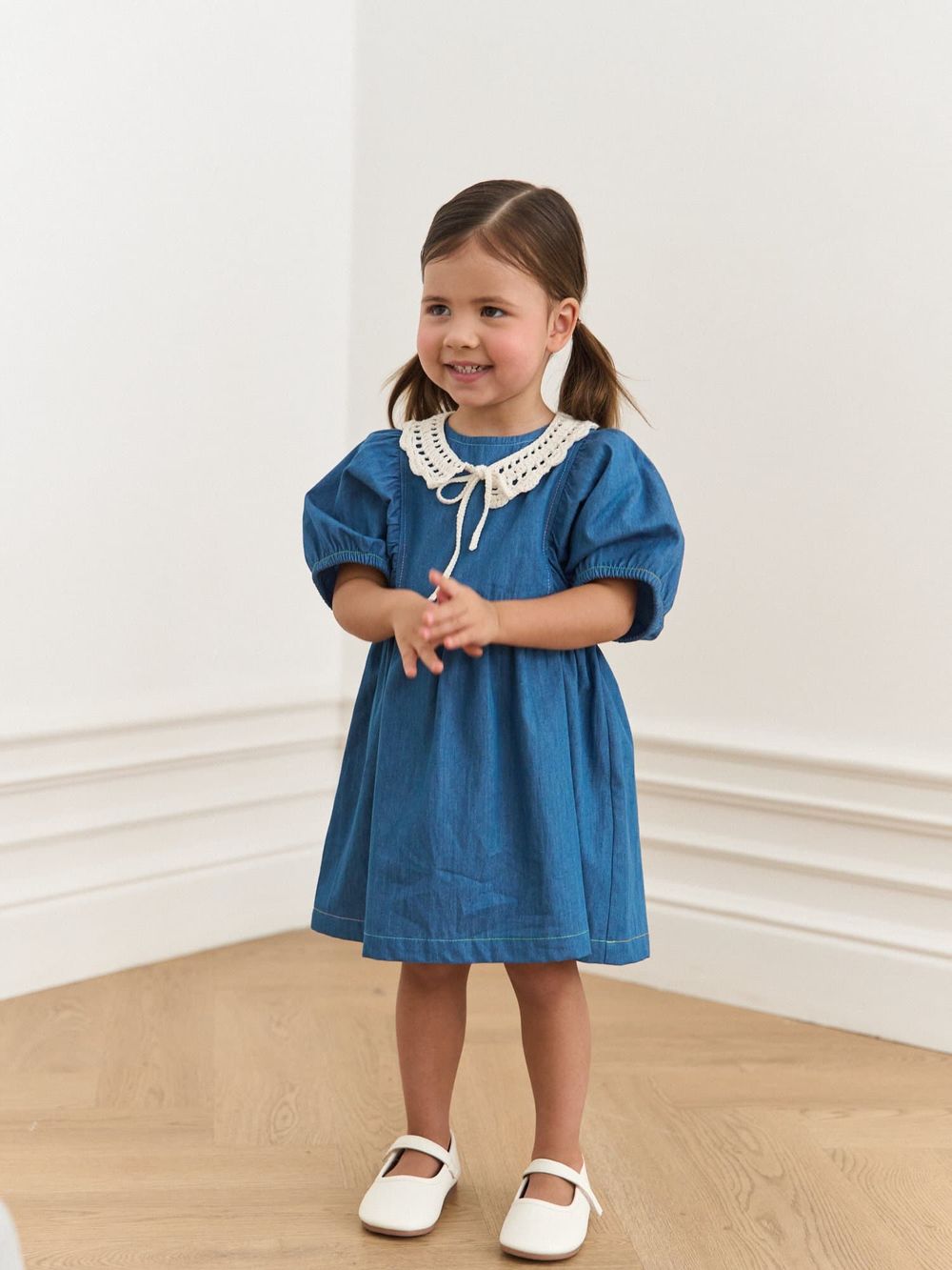 Платье с объемным рукавом "Забава" 0+