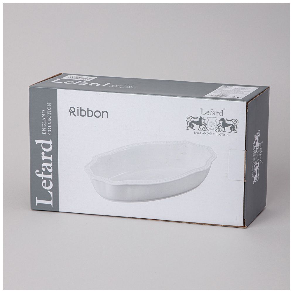 САЛАТНИК ОВАЛЬНЫЙ LEFARD "RIBBON" 28*15,5*6,5 СМ 1000 МЛ (КОР=12ШТ.)