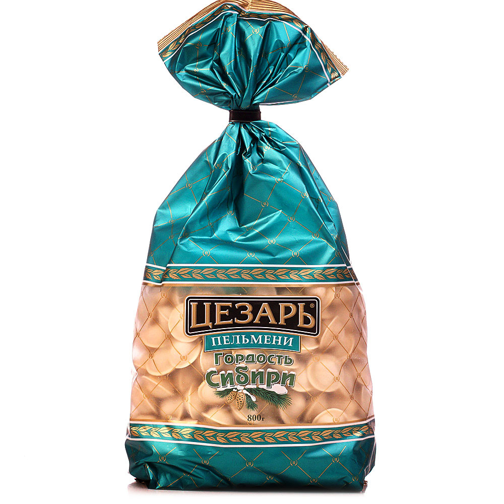 Пельмени Цезарь Гордость Сибири, 800г