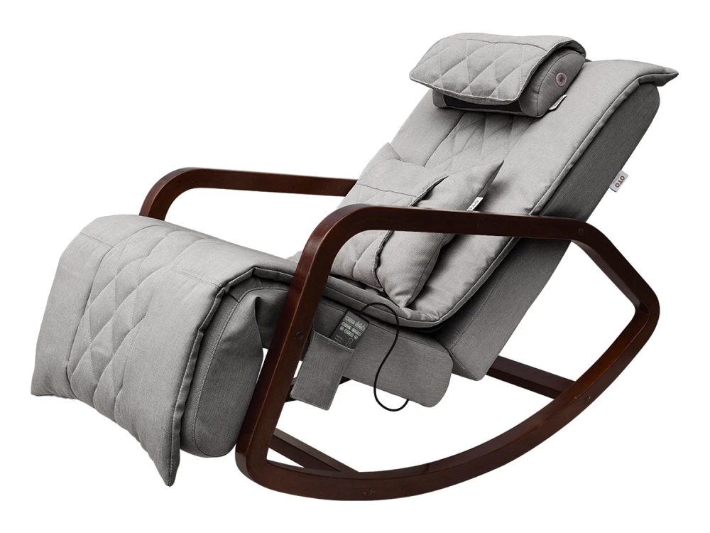 Массажное кресло-качалка Oto Grand Life OT2007 Серый