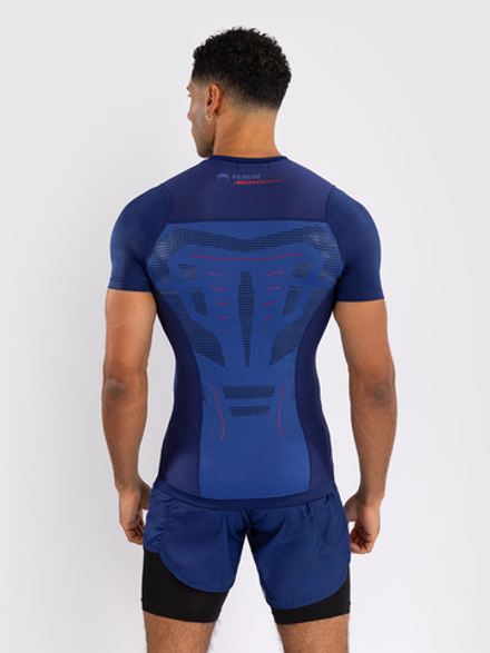 Рашгард Venum Technical 3.0 Icy Blue S/S