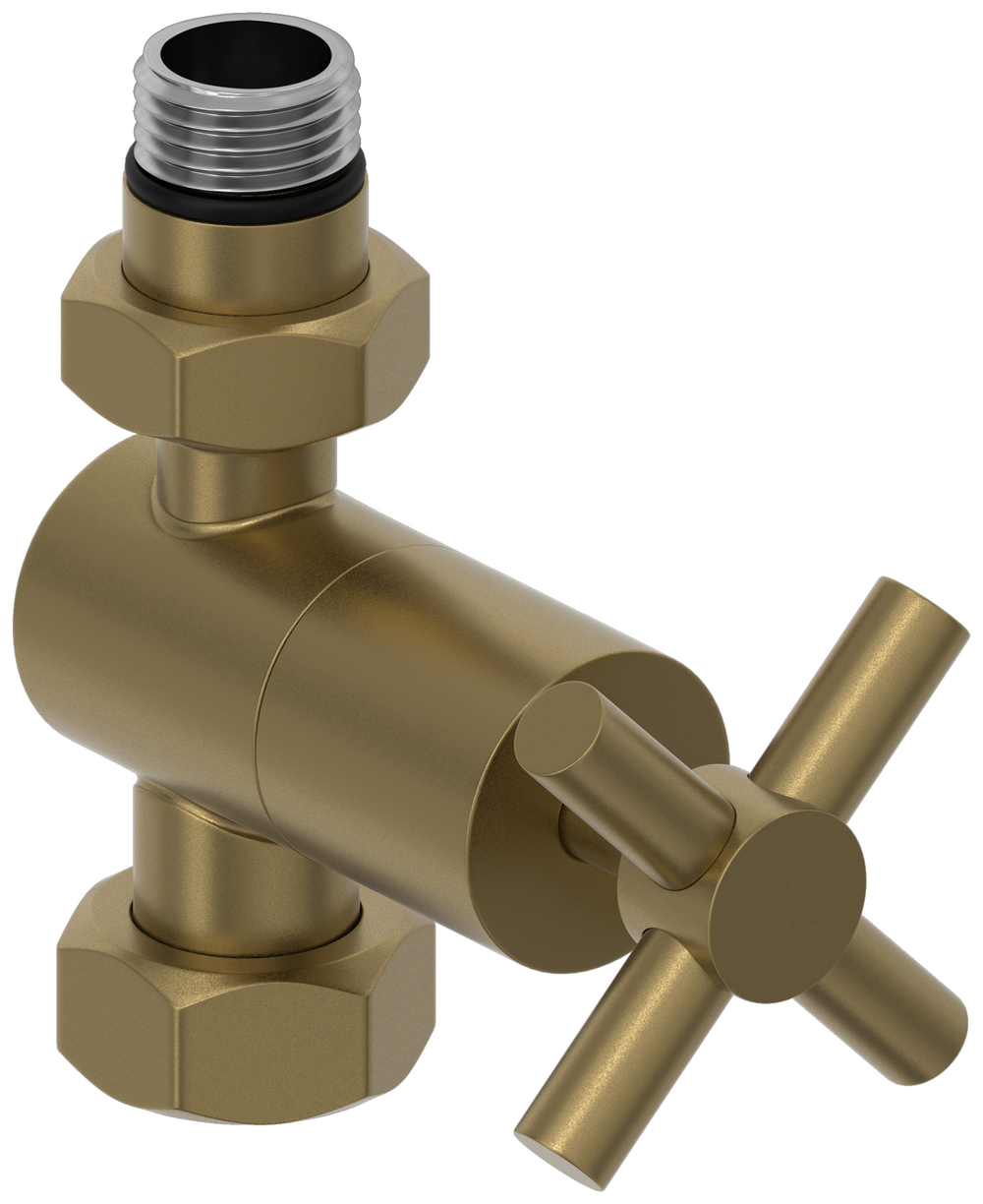 Вентиль Сунержа прямой крест (G 1/2" НР х G 3/4" НГ)