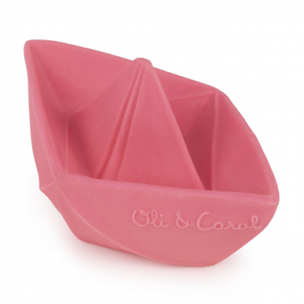 ORIGAMI BOAT PINK прорезыватель для зубов