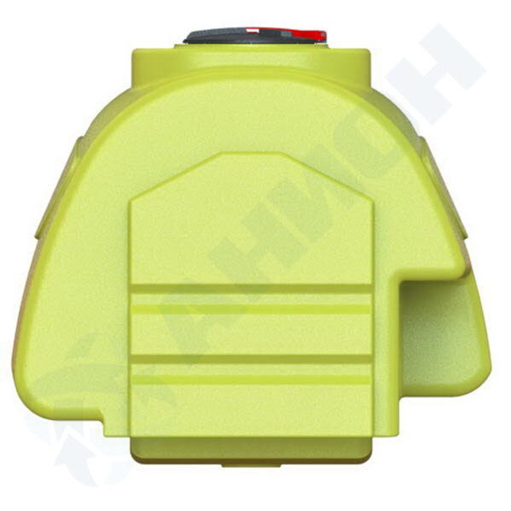 Емкость Z2600 с откидной крышкой с поплавковым клапаном Анион 2600 л. горизонтальная (2080x1625x1475см;желтый) - арт.559562