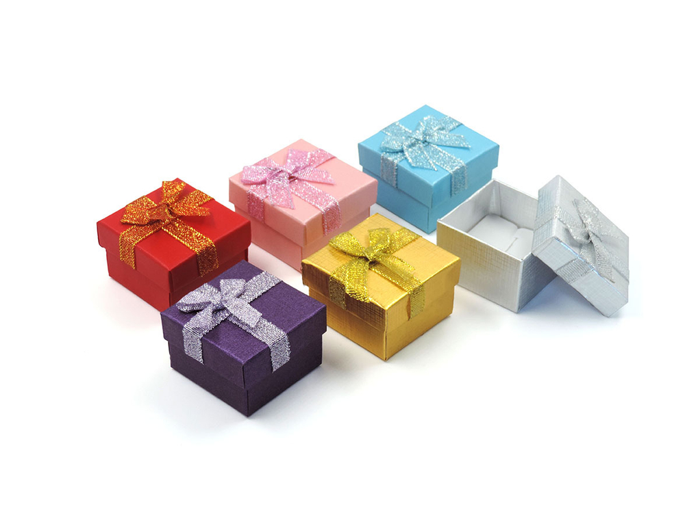 Картонный футляр ассорти «Подарочная» №10 50x50x35 мм.