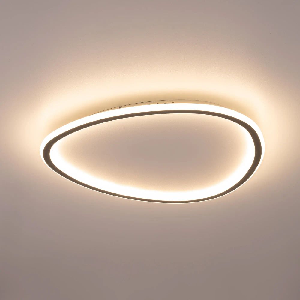 Citilux ТRIO CL215B251E LED RGB Люстра с пультом Чёрная