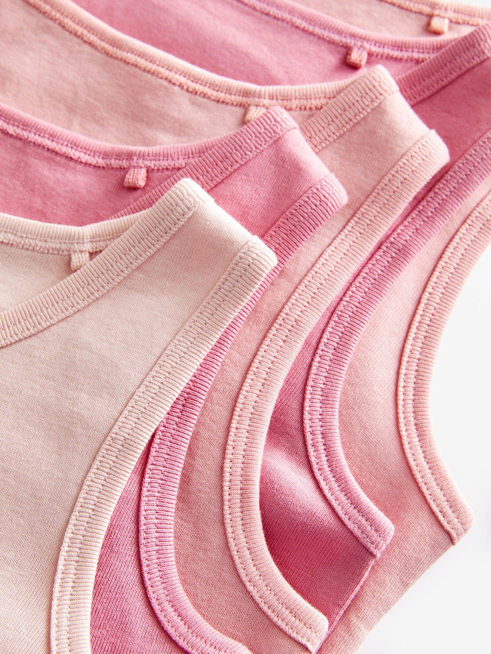 Майка для девочки Next 158-976, 5 шт., Розовый