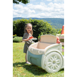 Игровой комплекс-машина Smoby 840207 3-в-1 с горкой и лесенкой 840207 — фото 6
