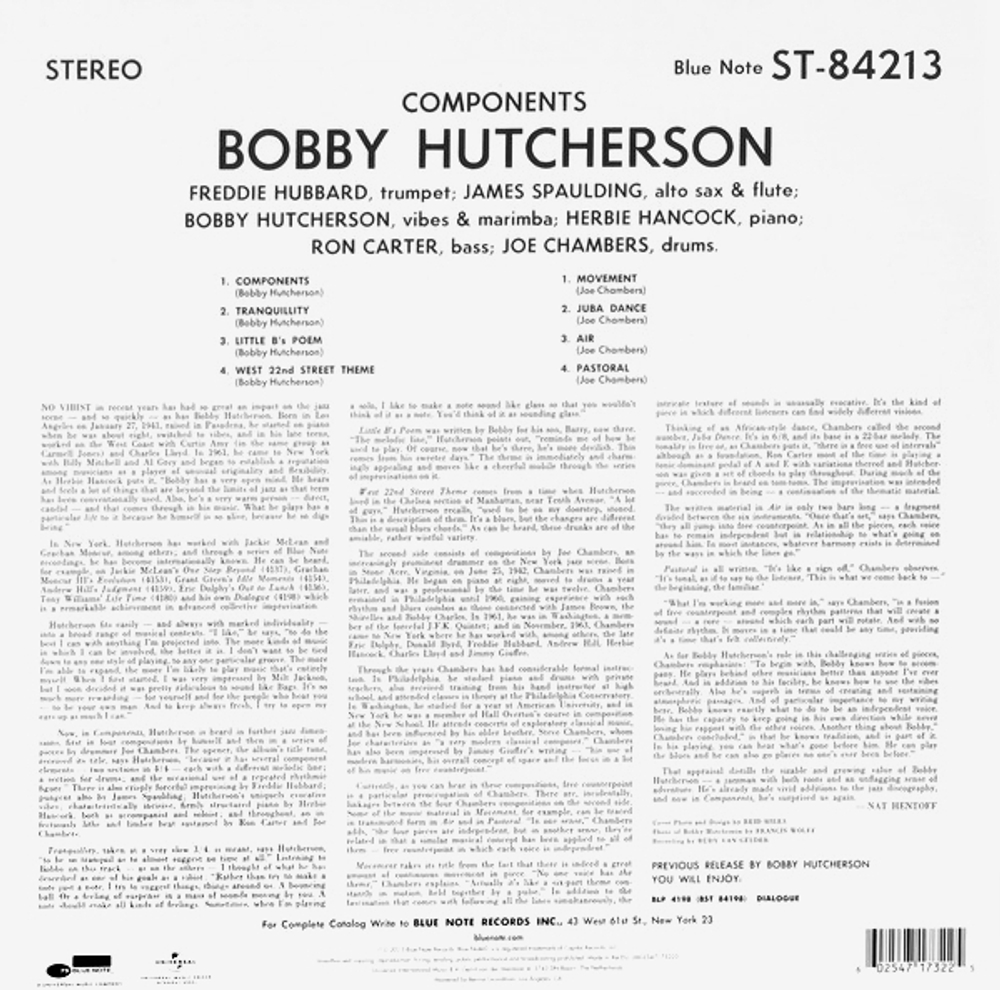 Bobby Hutcherson / Components (LP)