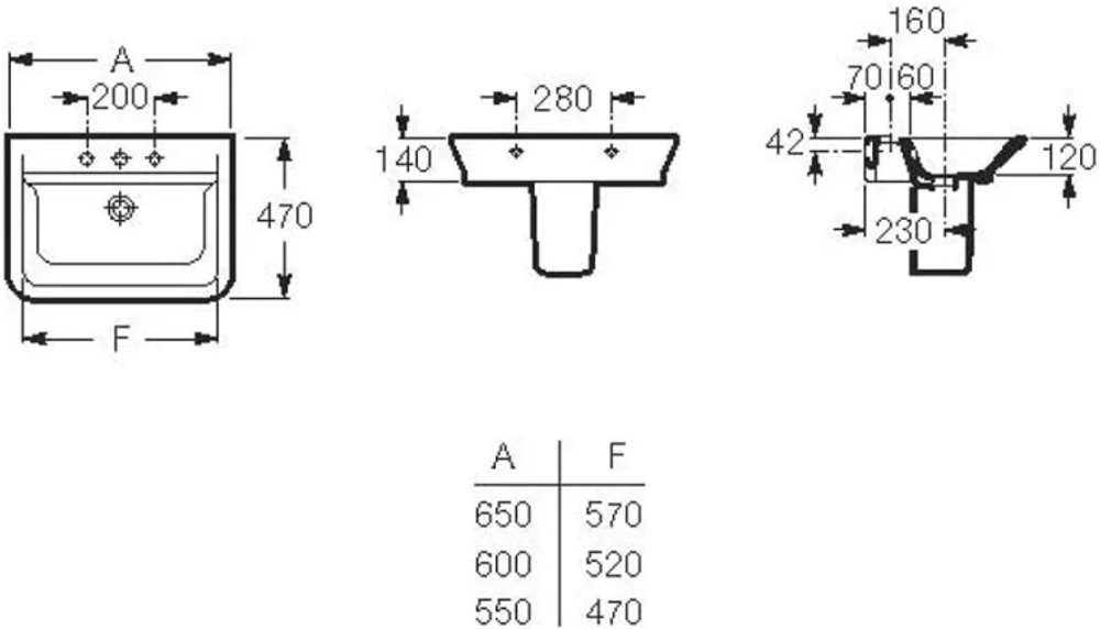 Полупьедестал GAP ROCA