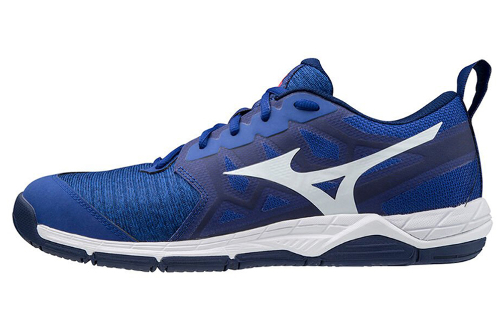 Mizuno Volleyball Shoes Unisex Low top Blue/White