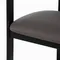 Стул Skift черный с серой обивкой