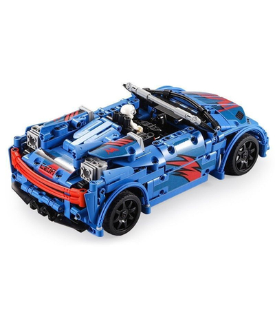 Радиоуправляемый конструктор CADA deTech гоночный автомобиль интерактивный (585 деталей)