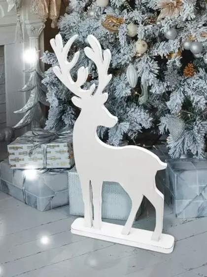 Новогодний декор. Рождественский олень 73*39 см