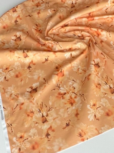 ЛЕПЕСТКИ, ПЕРСИКОВЫЙ ВУАЛЬ - 100% хлопок 3