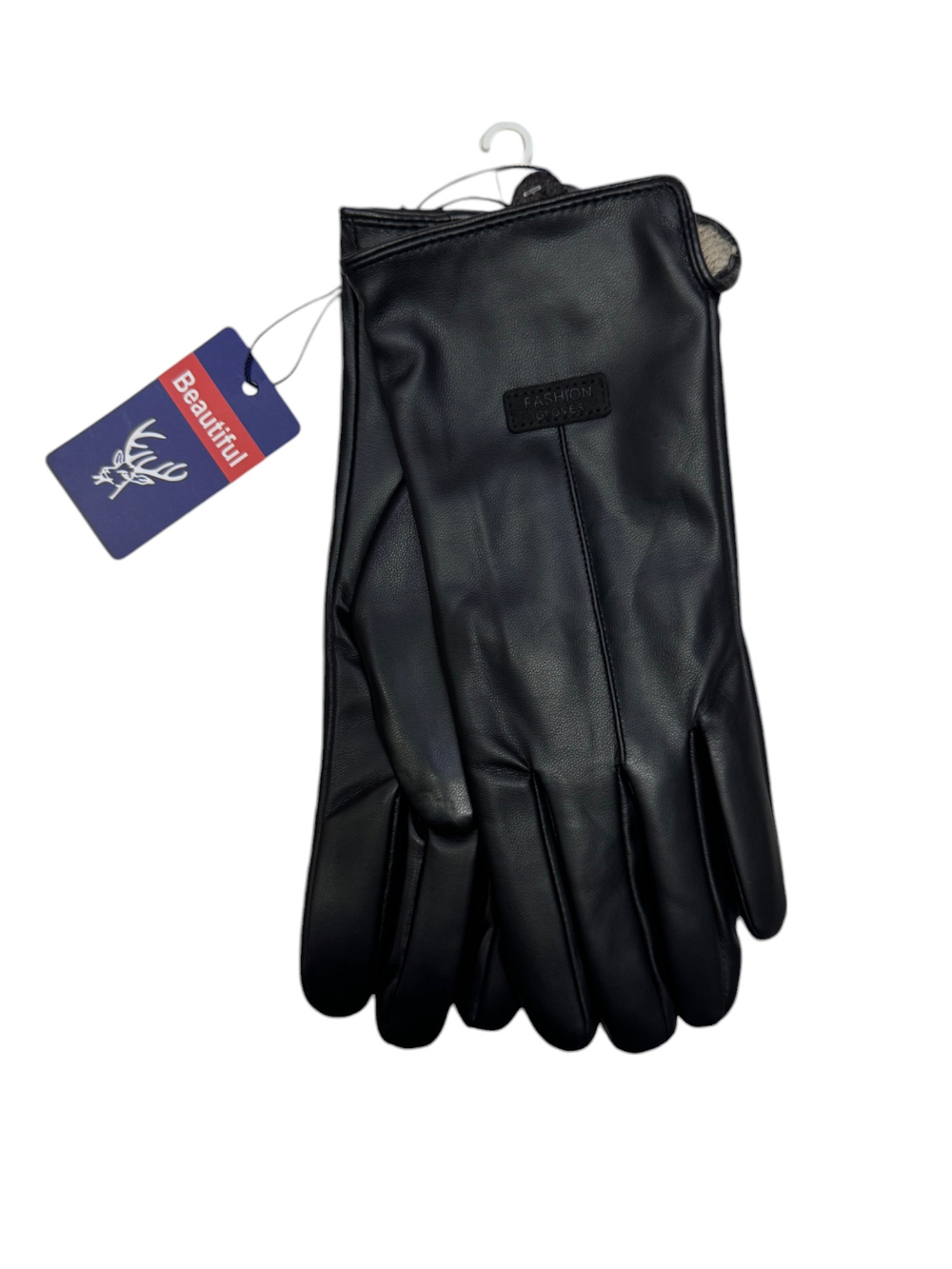 Перчатки. Женские. Материал верха: Эко кожа. Подклад: Трикотаж-шерсть. 5 шт в упаковке.