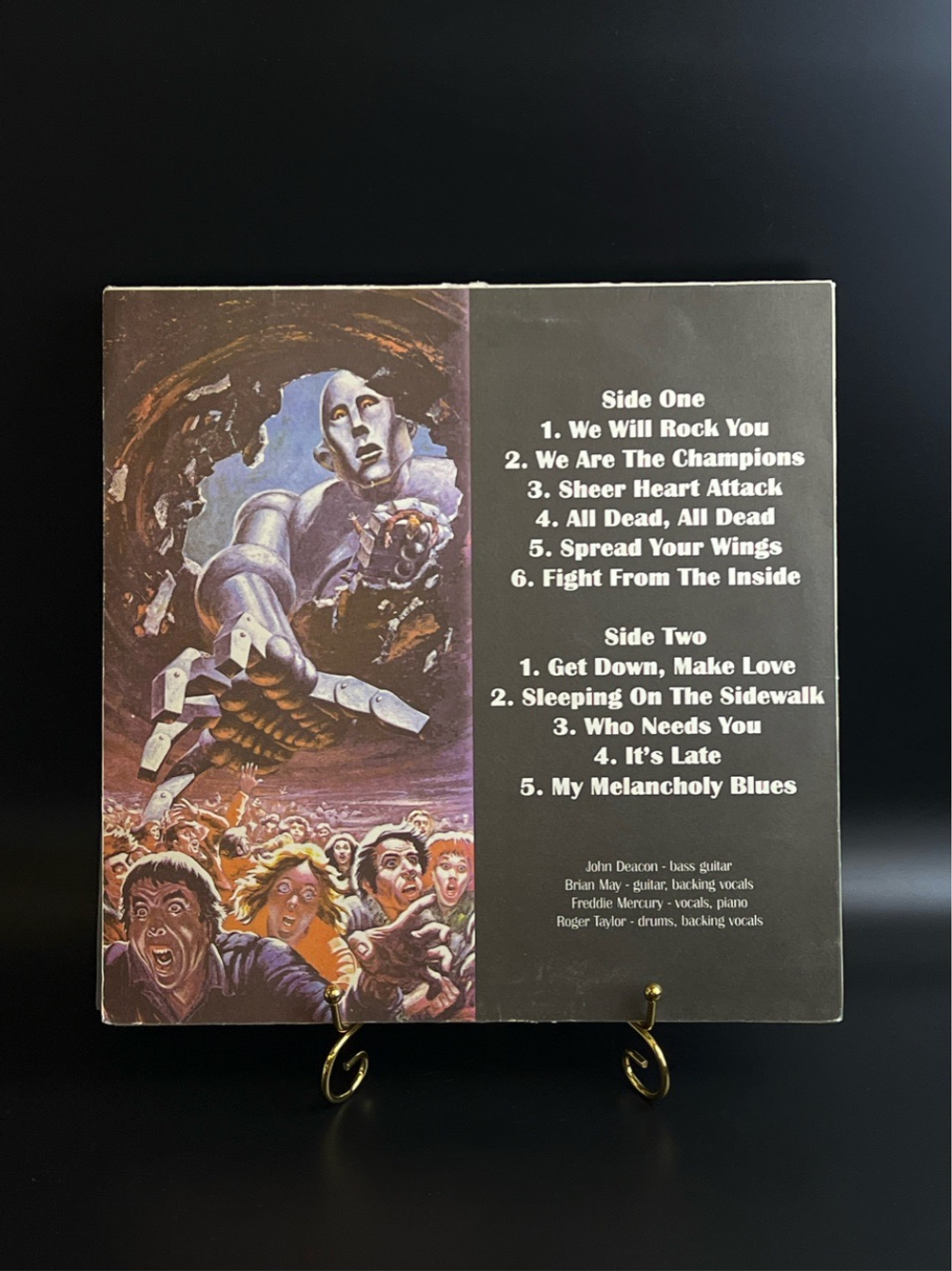 LP Queen - News Of The World. Виниловая пластинка 12 дюймов