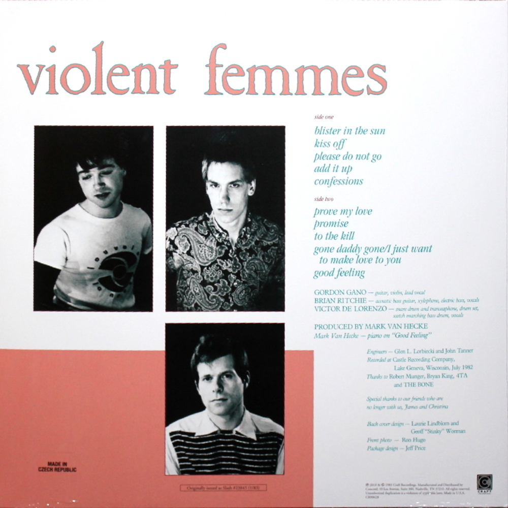 Violent Femmes / Violent Femmes (Picture Disc)(LP)