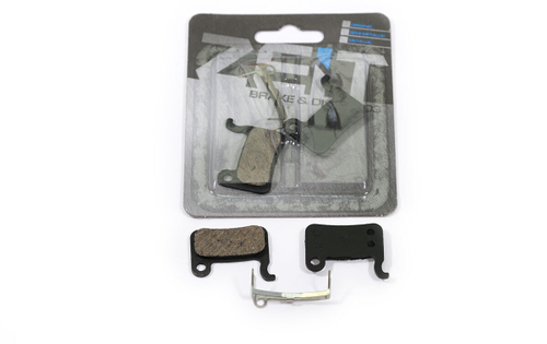 Колодки тормозные ZEIT, для DISK - HIDRAULIC, с пружиной, совместимы: Shimano M965/M585/M966/M800/M765, комплект -2шт.