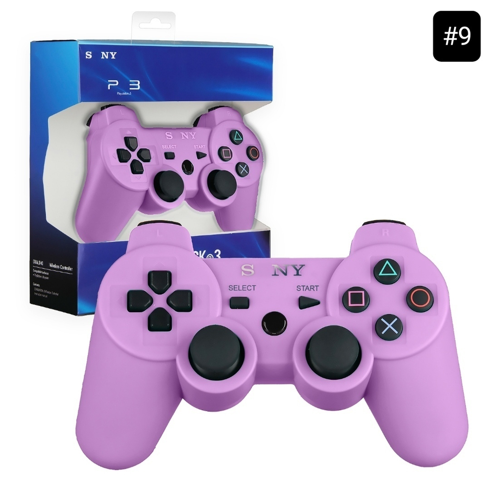 Беспроводной джойстик, геймпад "Dualshock 3 для Sony PS3" цветные джойстики 12цветов (Реплика)