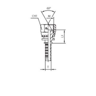 Фитинг DN 08 DKM (Г) 16x1.5