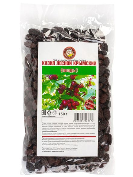 Кизил лесной крымский плоды