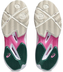 Женские кроссовки для Падел Asics Sonicsmash FF - white/jewel green
