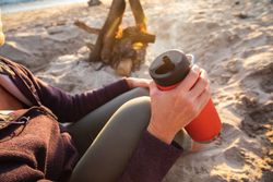 Термобутылка Klean Kanteen TKWide Twist Cap 32oz (946 мл) Tiger Lily