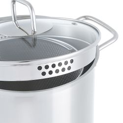 Кастрюля из нержавеющей стали Gipfel Itum 52817 20 см/5,5 л