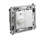 Диммер DKC Avanti 4400133, поворотный, скрытый монтаж, IP20, 220В2