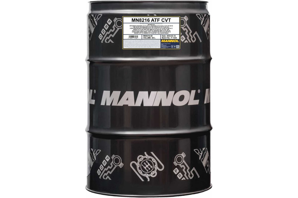 Масло трансмиссионное синтетическое O.E.M. for CVT (60л.)