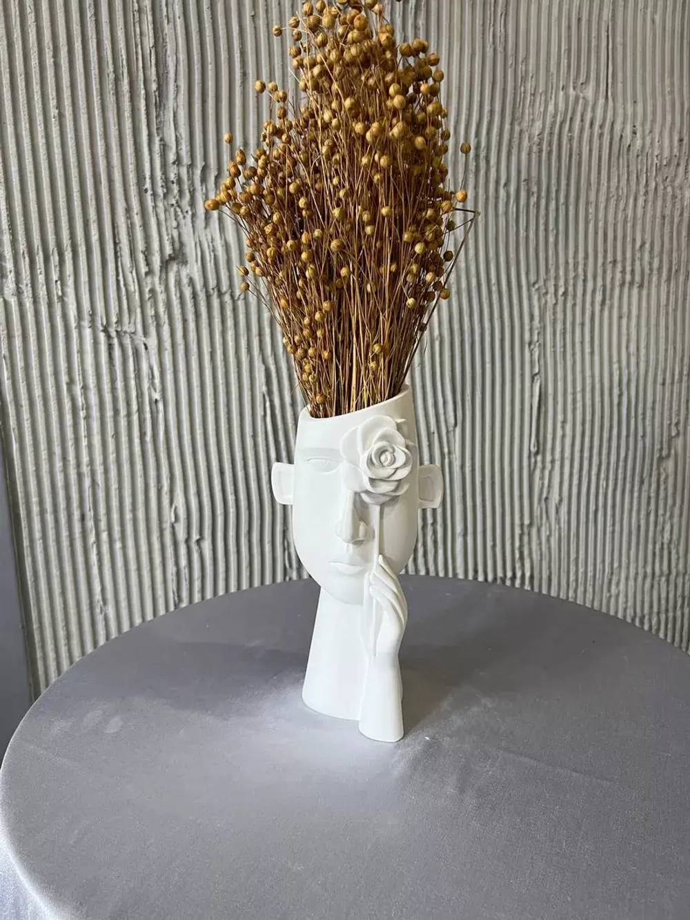 Ваза для суккулентов сухоцветов и декора