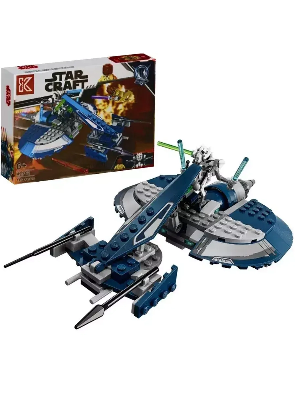 Конструктор Star Wars Боевой спидер генерала Гривуса 163 дет