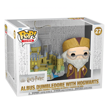 Фигурка Funko POP! Town Harry Potter Anniversary Albus Dumbledore with Hogwarts 57369