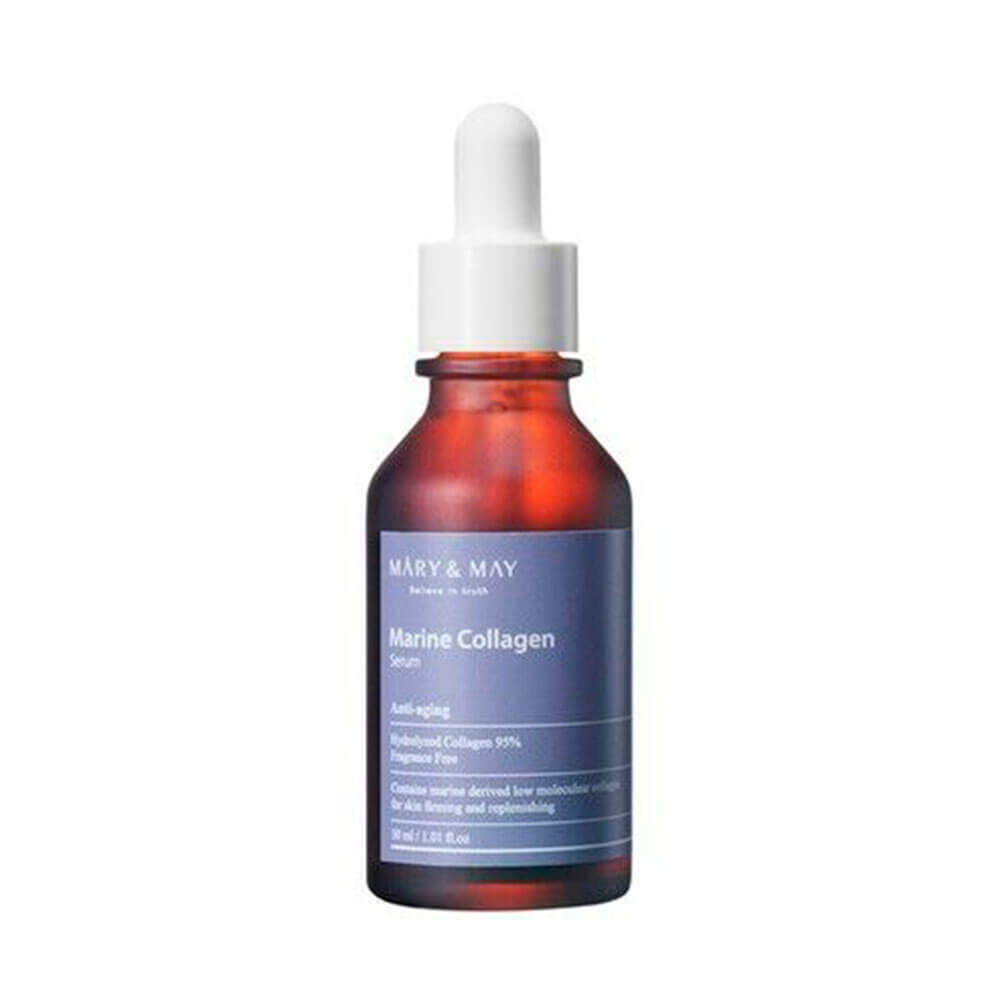 [MARY&MAY] Сыворотка для лица АНТИВОЗРАСТНАЯ МОРСКОЙ КОЛЛАГЕН Marine Collagen Serum, 30 мл