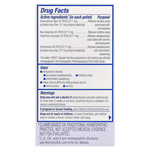 Boiron, SleepCalm® On The Go, 2 переносных тюбика, 80 гранул в каждом