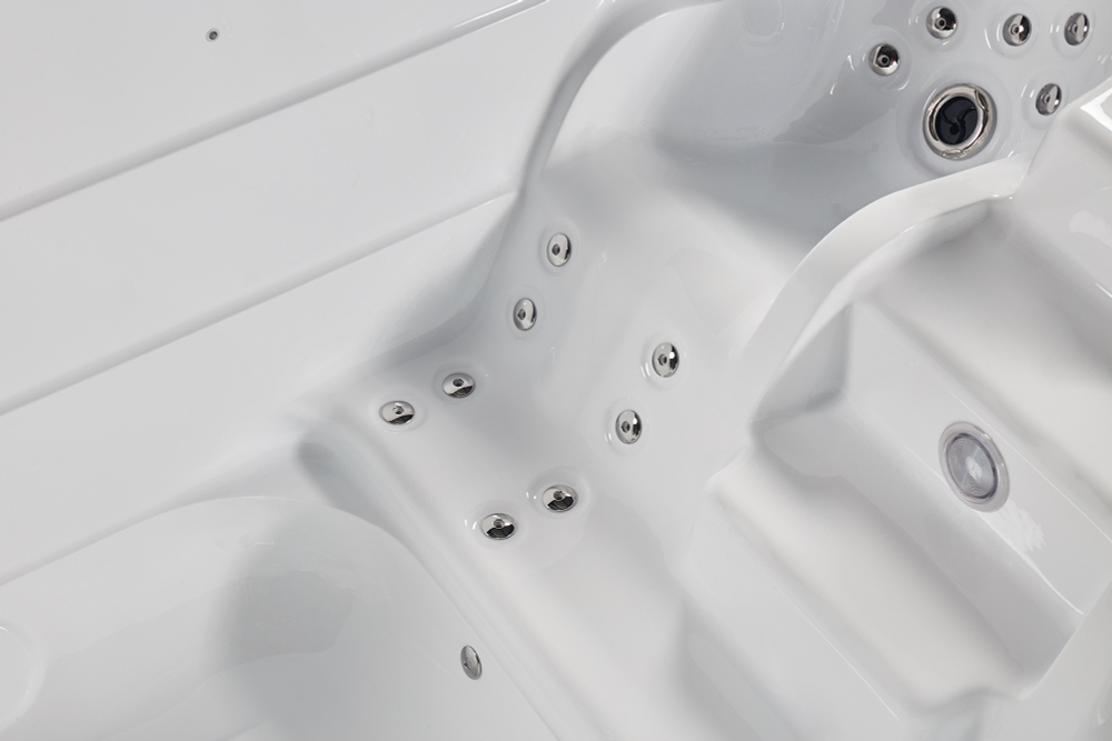 Плавательный гидромассажный спа-бассейн с двумя лежаками Victoria Star VS-GT600